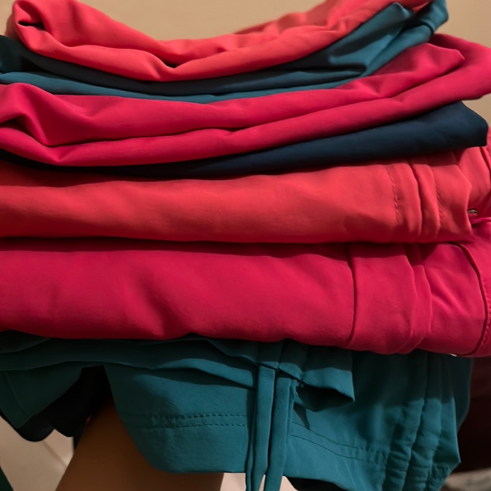 4 sets of medical scrub xs small.